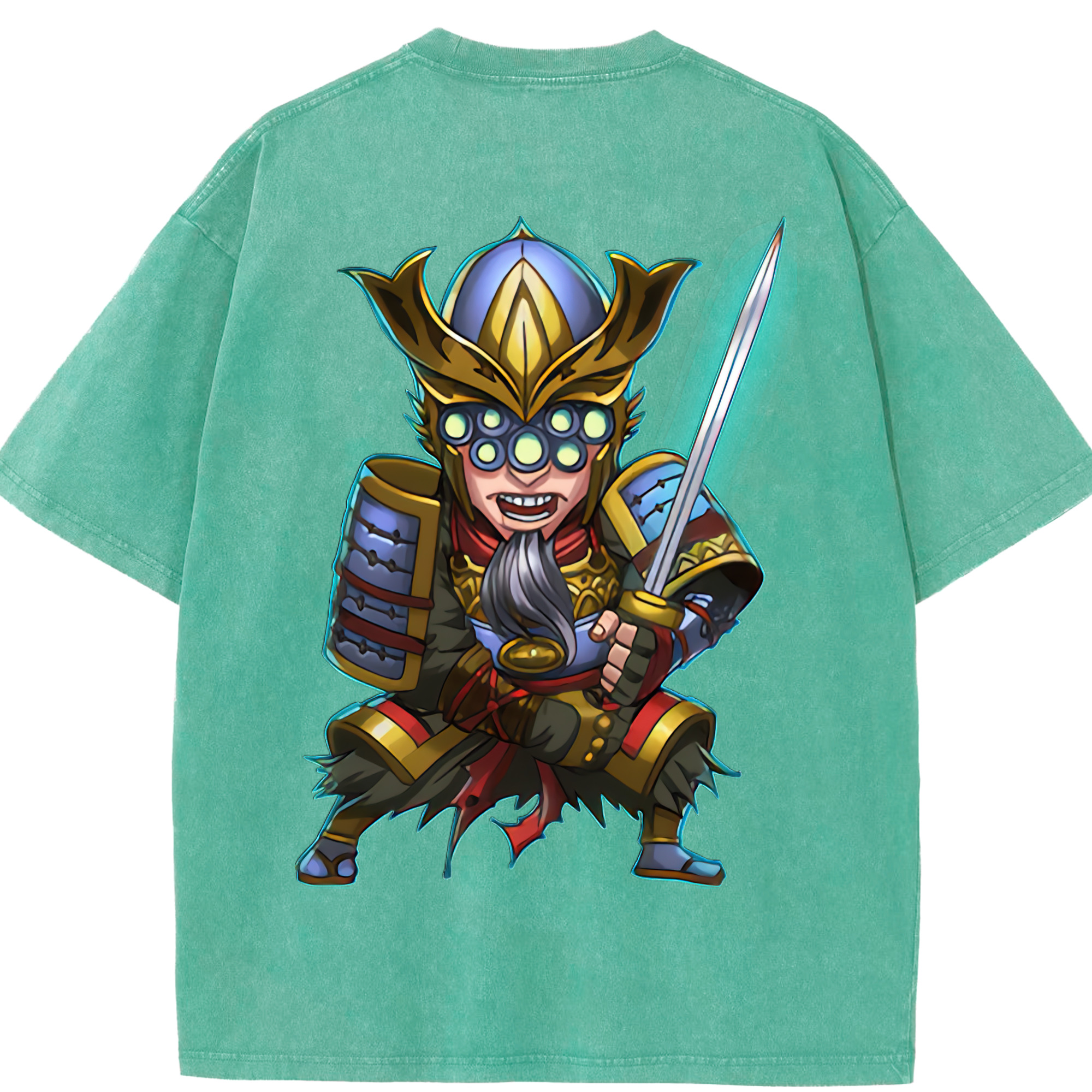リーグ・オブ・レジェンド League of Legends LOL 綿100% ヴィンテージ風 半袖Tシャツ（背面プリント）